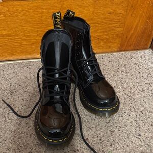 Black Patent Doc Martens NWOT